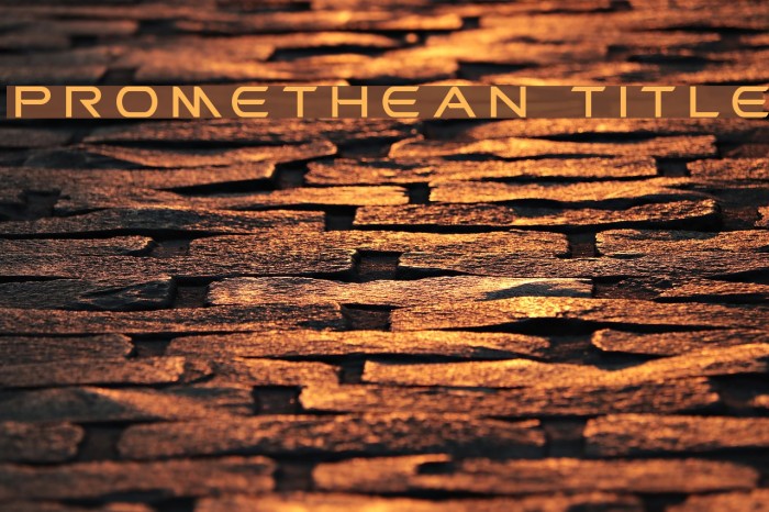 Promethean Title Example 1