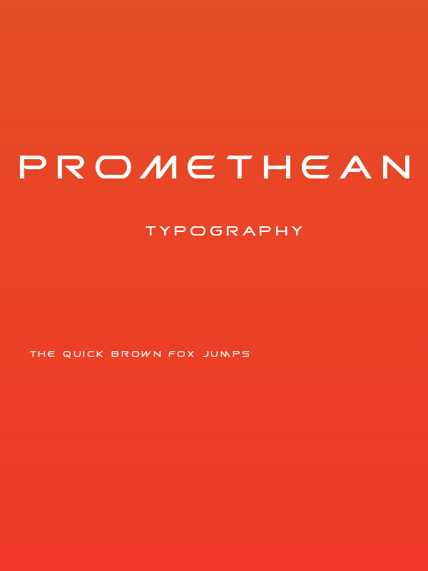 Promethean Title Poster