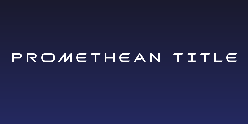 Promethean Title Social Header