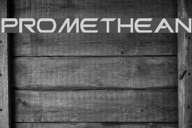 Promethean Font examples