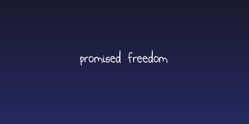 Promised Freedom Social Header