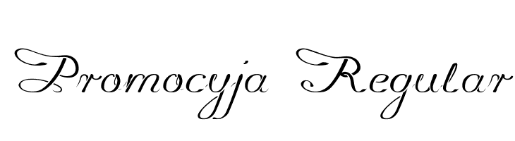 Promocyja Regular  Frei Schriftart Herunterladen