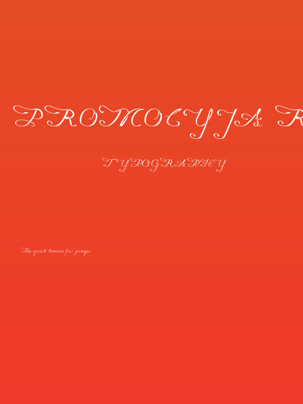 Promocyja Regular Poster