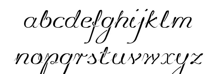 Promocyja Regular Font LOWERCASE
