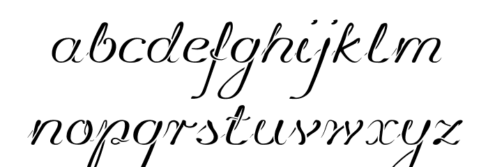 Promocyja Regular Font LOWERCASE