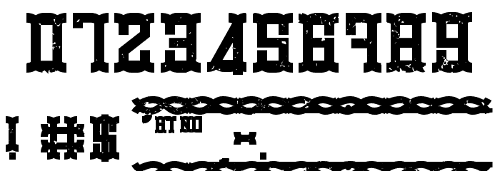 Promotion Blod Font OTHER CHARS