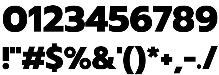 Prompt ExtraBold Font OTHER CHARS