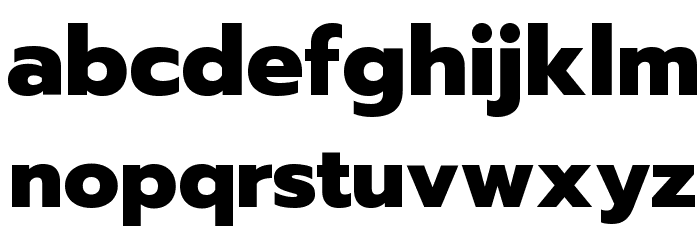 Prompt ExtraBold Font LOWERCASE