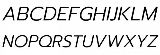 Prompt Light Italic خط أحرف كبيرة