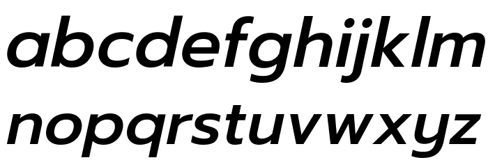 Prompt Medium Italic Font LOWERCASE