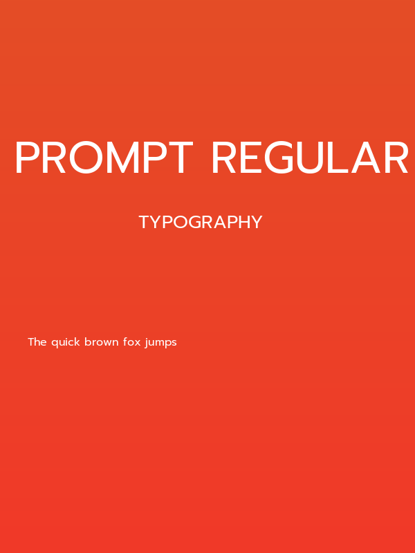 Prompt Regular Poster
