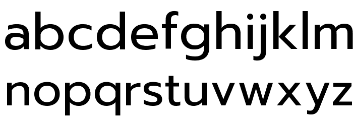 Prompt Regular Font LOWERCASE