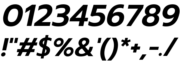 Prompt SemiBold Italic Schriftart Anderer Schreiben