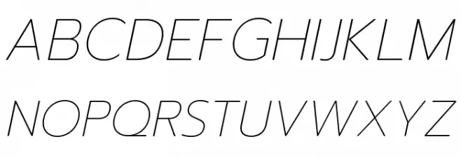 Prompt Thin Italic  