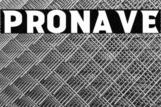Pronave Font examples
