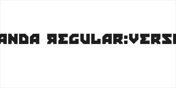 Propaganda Regular:Version 1.00 Logo