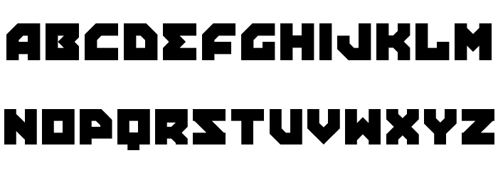 Propaganda Regular:Version 1.00 Font LOWERCASE