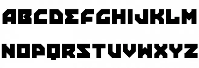 Propaganda Regular:Version 1.00 Font Litere mici