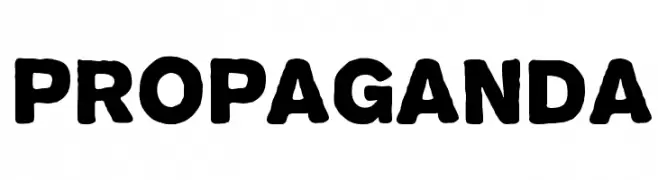 Propaganda  font caratteri gratis