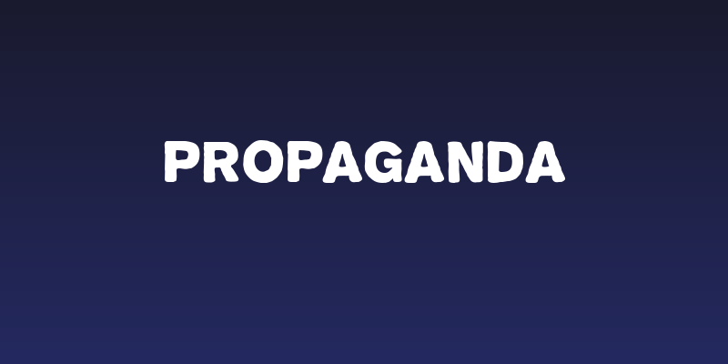 Propaganda Social Header