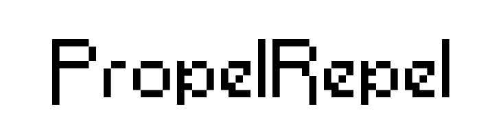 PropelRepel  font caratteri gratis