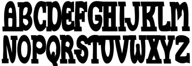 Propeller-Regular Font Litere mari