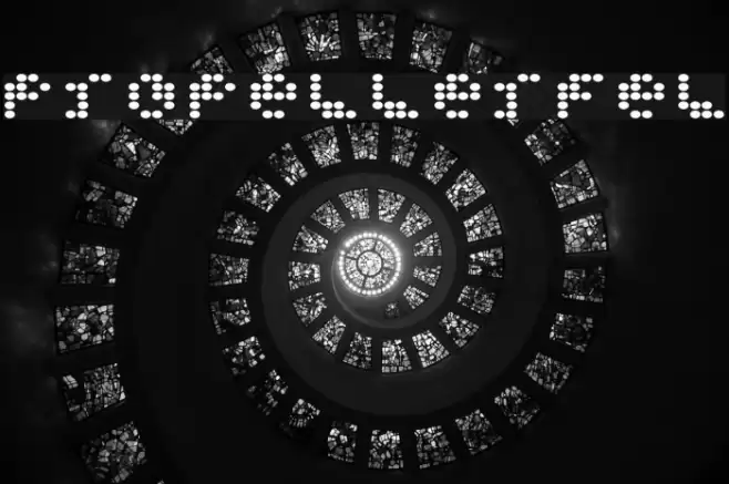 PropellerFuel Font examples