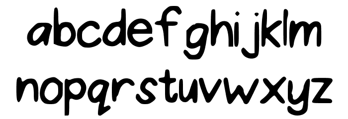 ProperPrincess Font LOWERCASE