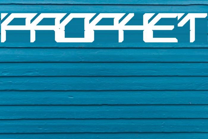 Prophet Font examples