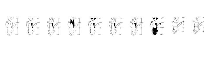 Proportions Font OTHER CHARS