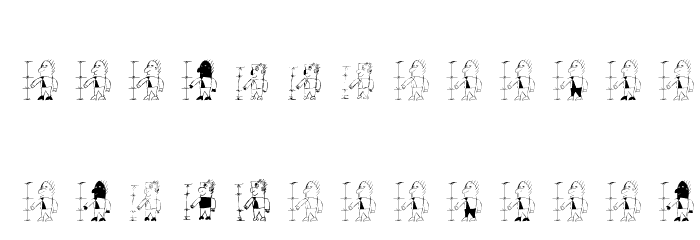 Proportions Font LOWERCASE