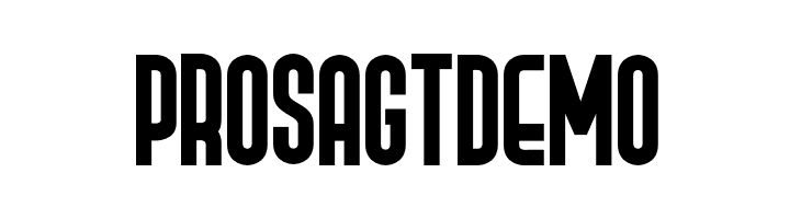 Prosa GT Demo  font caratteri gratis