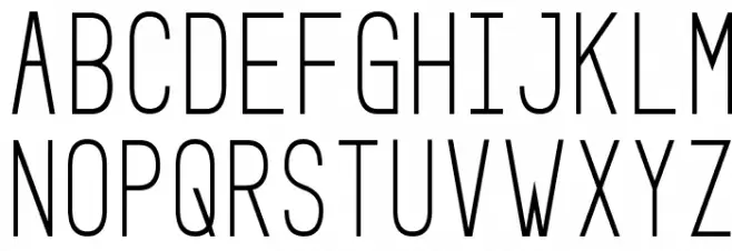 Prosciutto Sansish Font UPPERCASE
