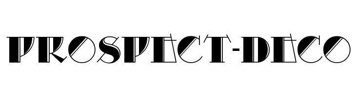 Prospect-Deco  font caratteri gratis