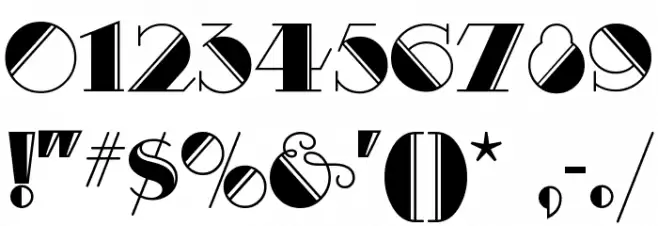 Prospect-Deco Font OTHER CHARS