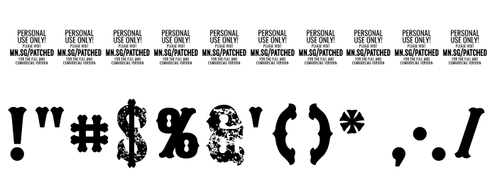 Prospect PERSONAL USE ONLY Regular Font OTHER CHARS