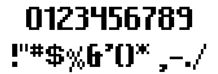 Prospero Bold NBP Regular Font OTHER CHARS