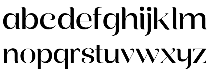 Prossima Moda PERSONAL USE Regular Font LOWERCASE