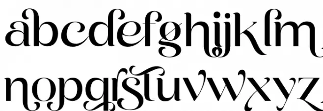Prossima Swash PERSONAL USE Regular 字体 小写