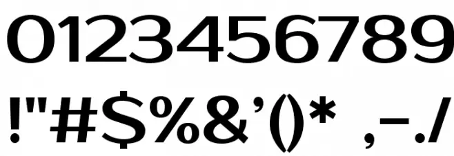 ProstoOne-Regular Font OTHER CHARS