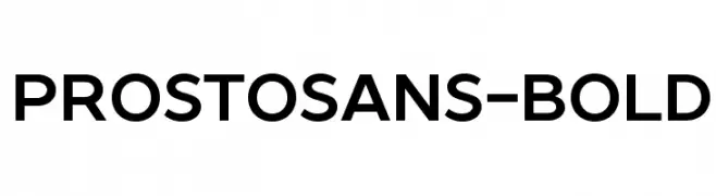 ProstoSans-Bold  baixar fontes gratis
