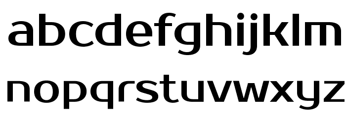 Prosto Font LOWERCASE