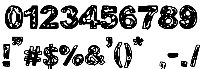 Protagonista Font OTHER CHARS