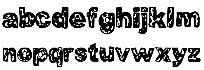 Protagonista Font LOWERCASE