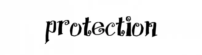 Protection  font caratteri gratis