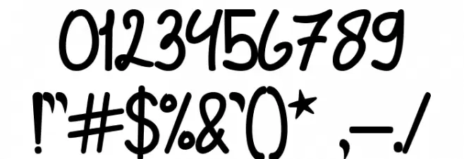 Protector Font OTHER CHARS