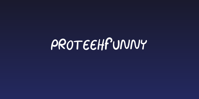 ProteehFunny Social Header