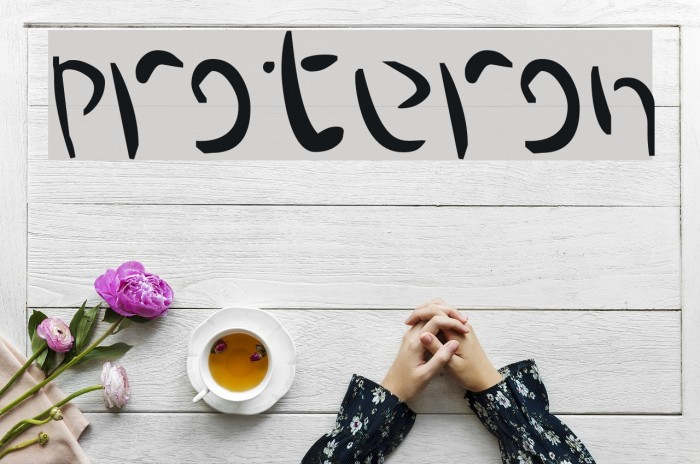 Proteron Font examples