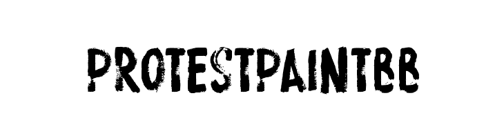 ProtestPaintBB Font