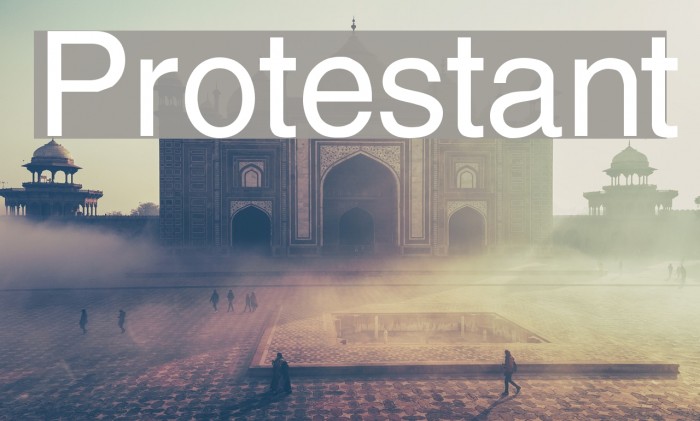Protestant Font examples